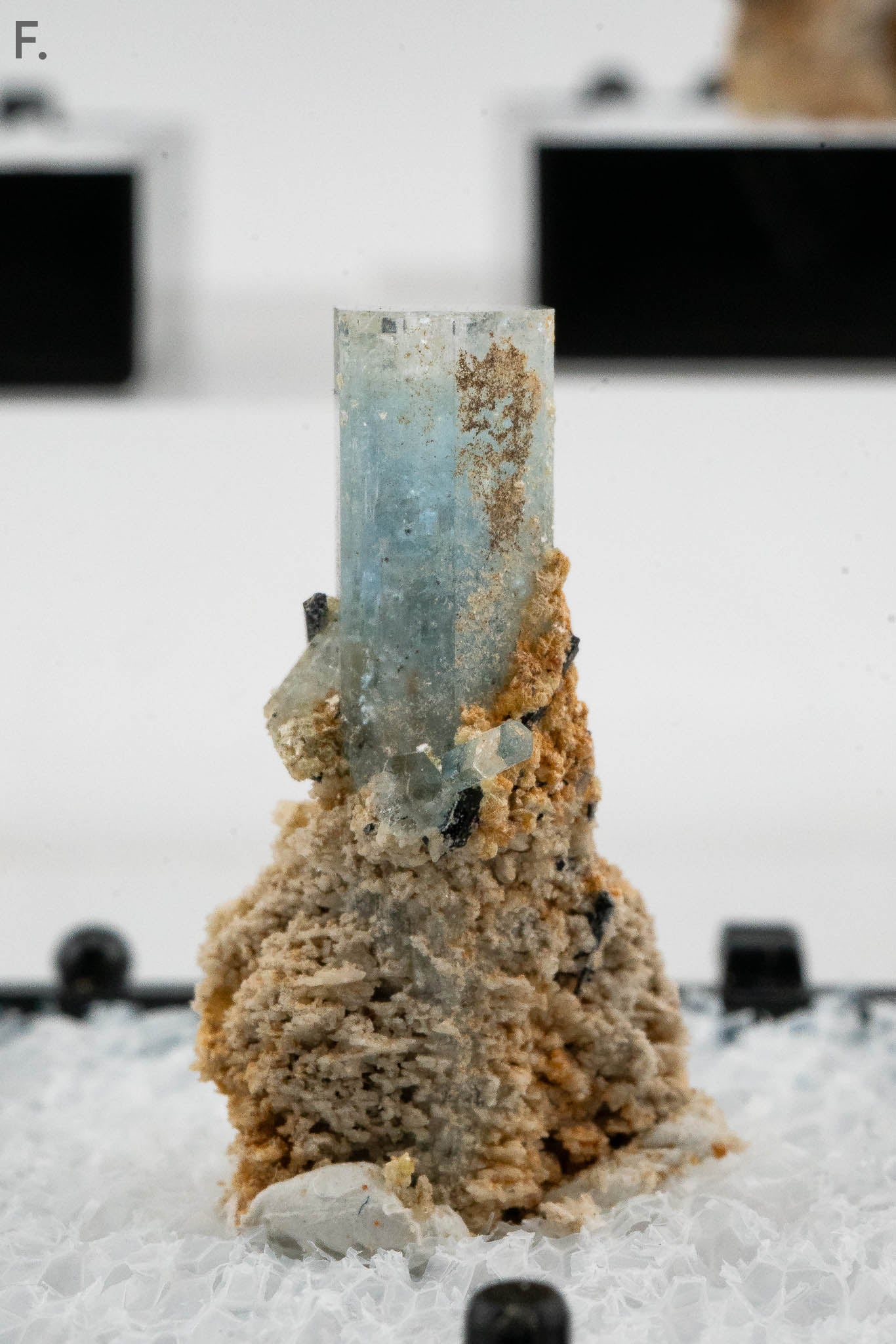 Aquamarine, Tourmaline Var. Schorl - Erongo, Namibia