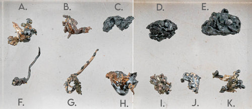 Acanthite & Silver - Mina Juanicipio, Municipio de Fresnillo, Zacatecas, Mexico