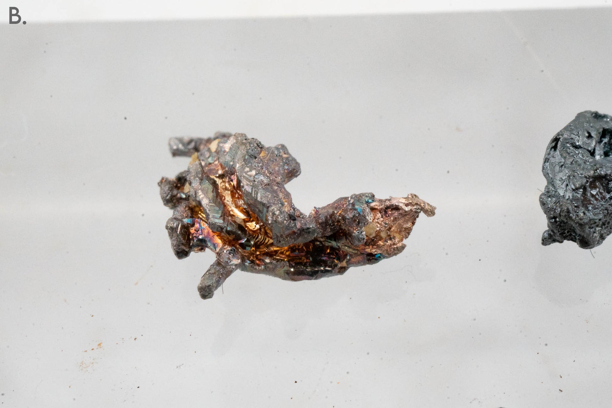 Acanthite & Silver - Mina Juanicipio, Municipio de Fresnillo, Zacatecas, Mexico