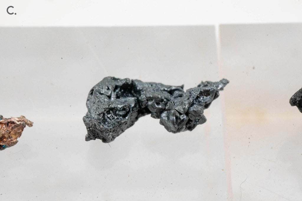 Acanthite & Silver - Mina Juanicipio, Municipio de Fresnillo, Zacatecas, Mexico
