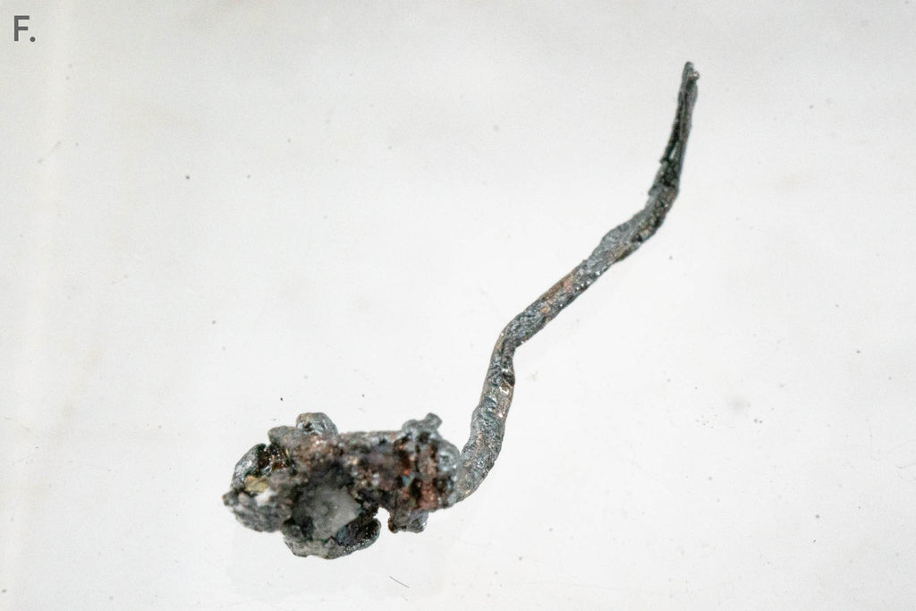 Acanthite & Silver - Mina Juanicipio, Municipio de Fresnillo, Zacatecas, Mexico