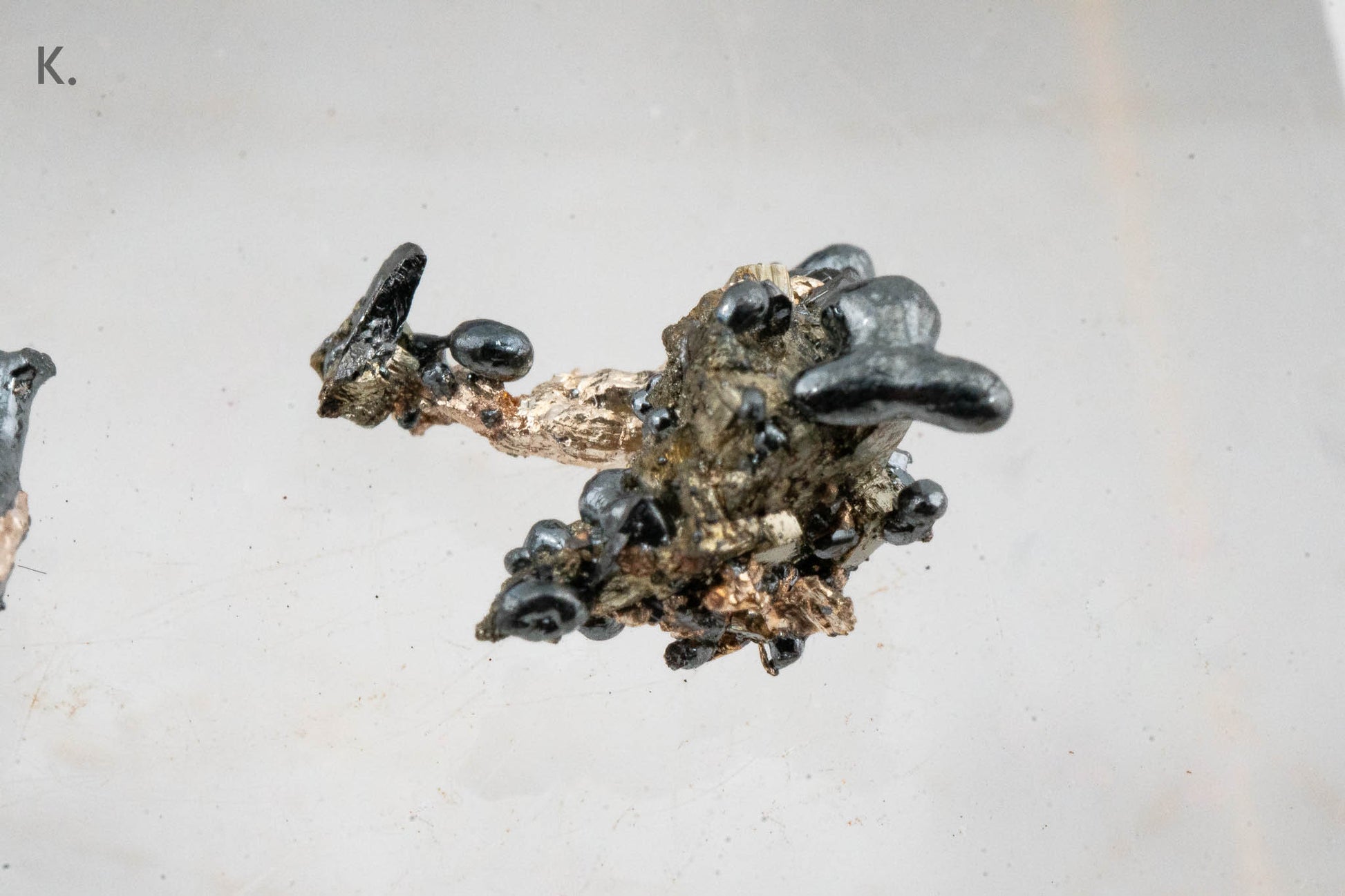 Acanthite & Silver - Mina Juanicipio, Municipio de Fresnillo, Zacatecas, Mexico