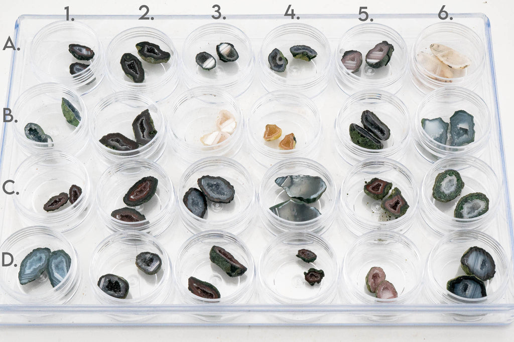 Baby Geodes - Rancho Agua Blanca, Tabasco Municipality, Zacatecas, Mexico