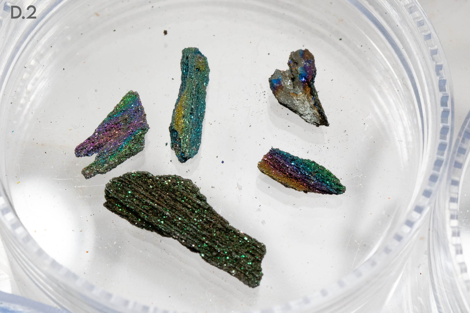 $5 Micros - Topaz, Mexico - Wavellite, USA - Grape Agate, Indonesia - Iridescent Hematite, Brazil