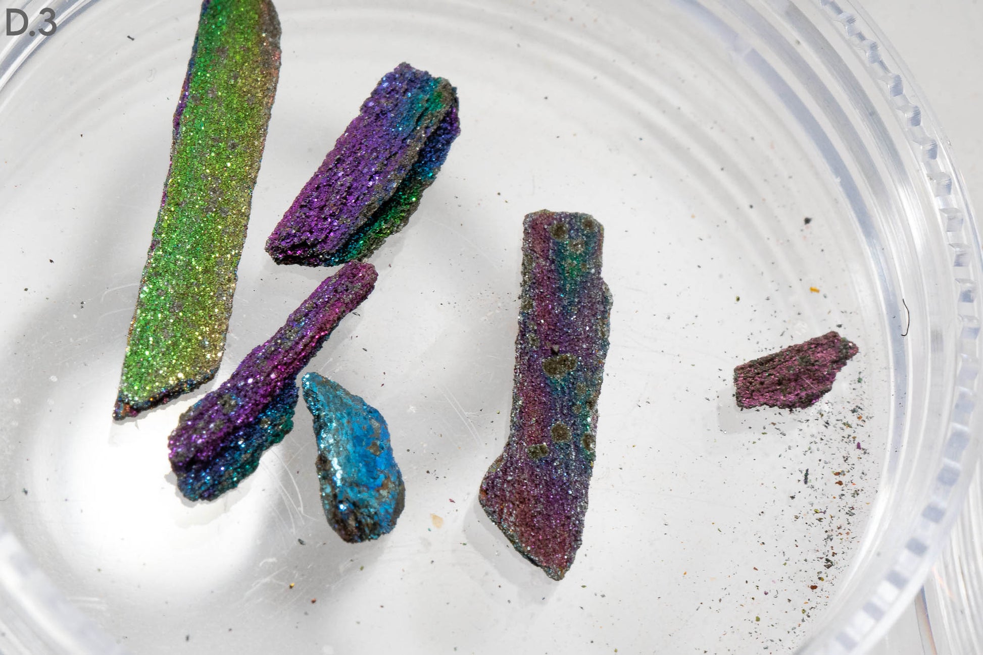 $5 Micros - Topaz, Mexico - Wavellite, USA - Grape Agate, Indonesia - Iridescent Hematite, Brazil