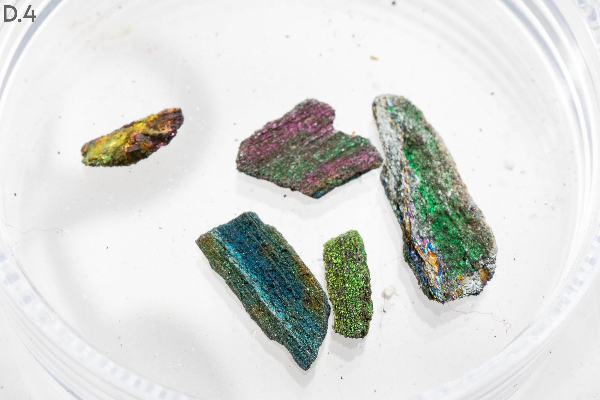 $5 Micros - Topaz, Mexico - Wavellite, USA - Grape Agate, Indonesia - Iridescent Hematite, Brazil