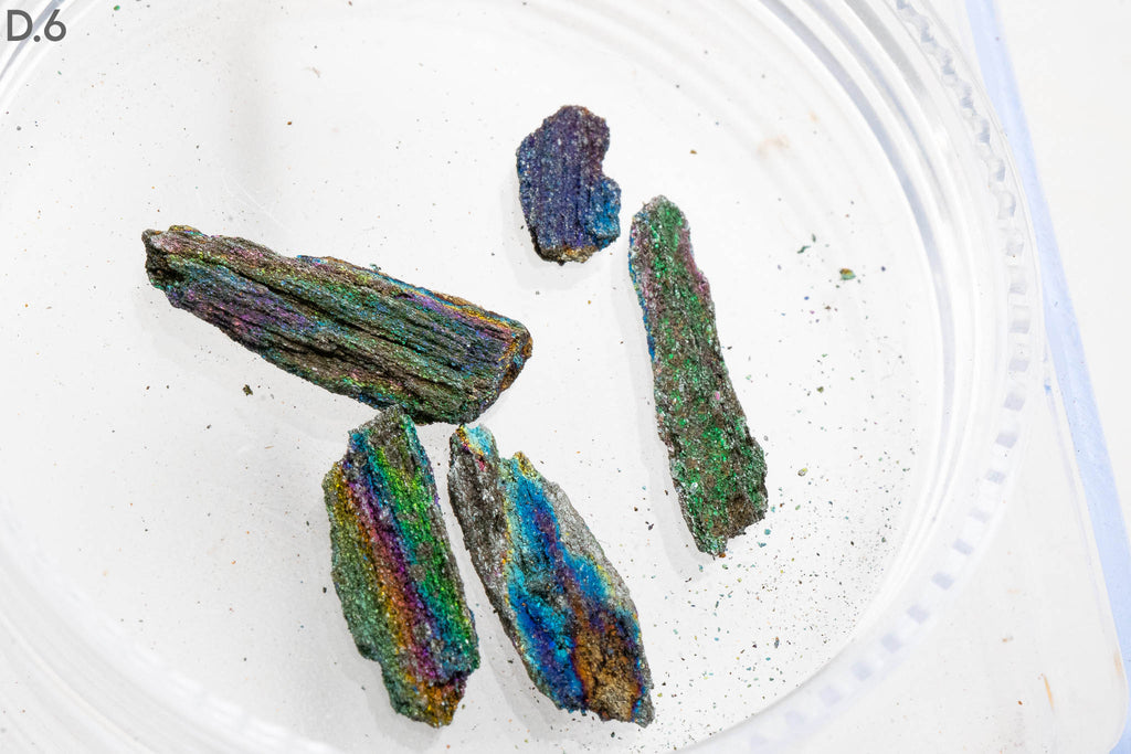 $5 Micros - Topaz, Mexico - Wavellite, USA - Grape Agate, Indonesia - Iridescent Hematite, Brazil