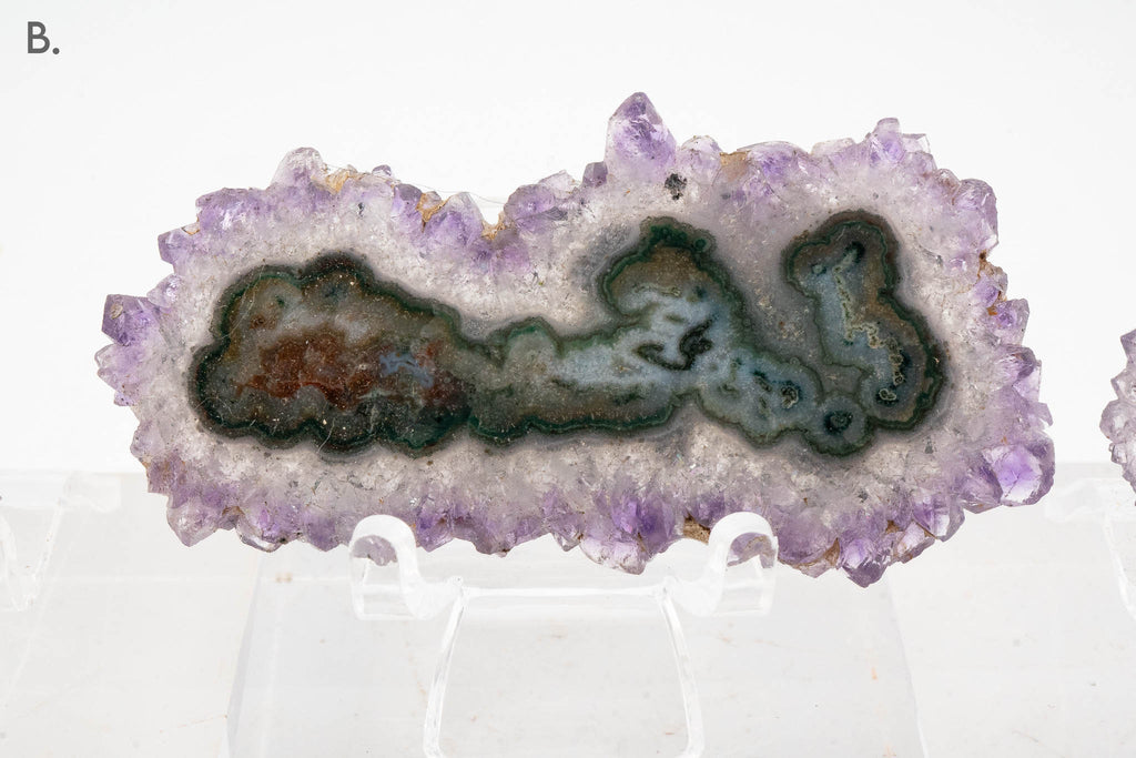 Amethyst Stalactite Slice - Uruguay