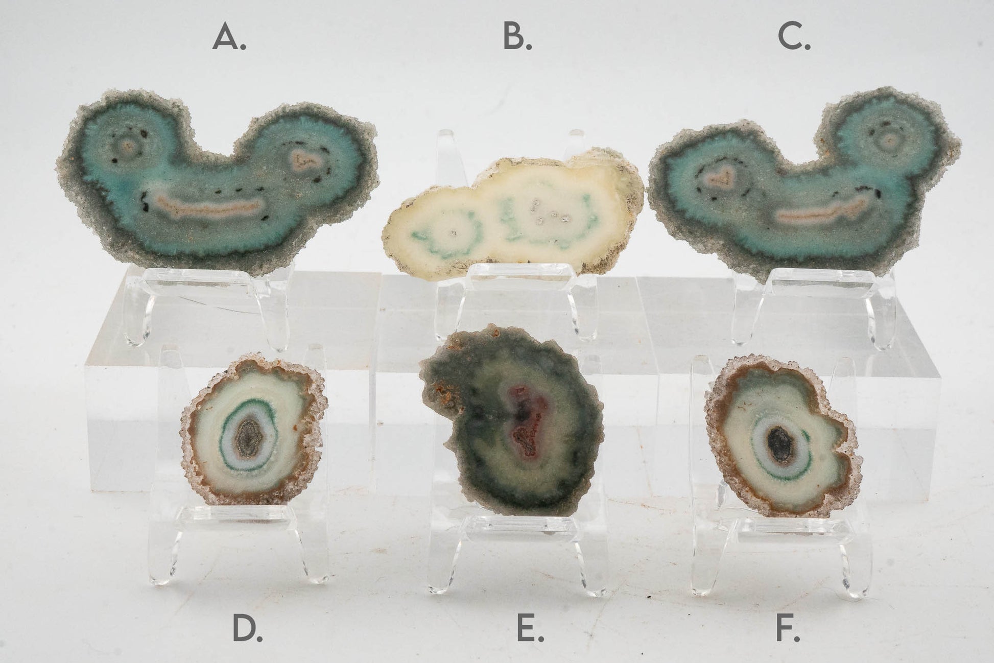Solar Quartz Stalactite Slice - Brazil
