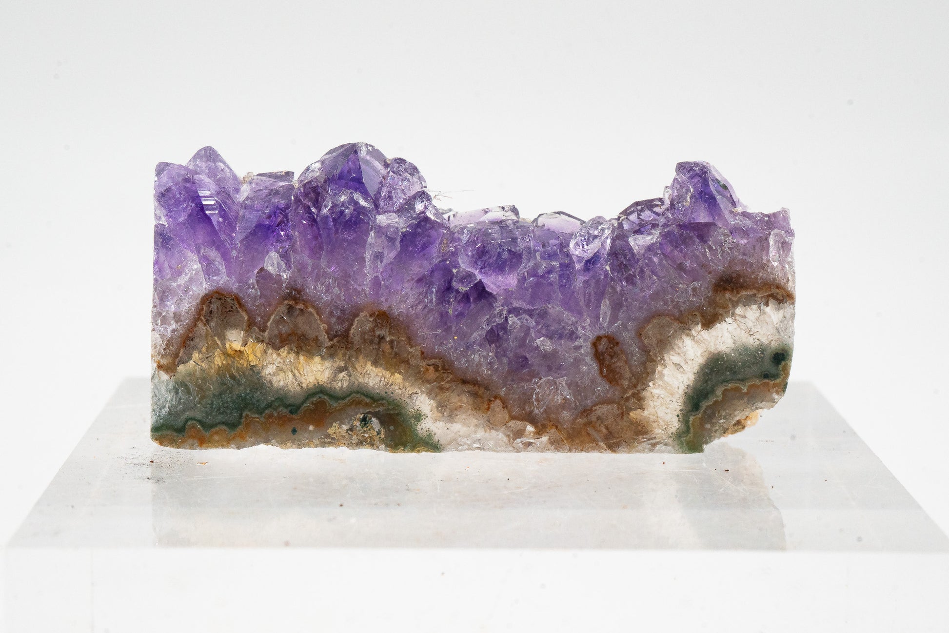 Amethyst Geode Slice - Uruguay