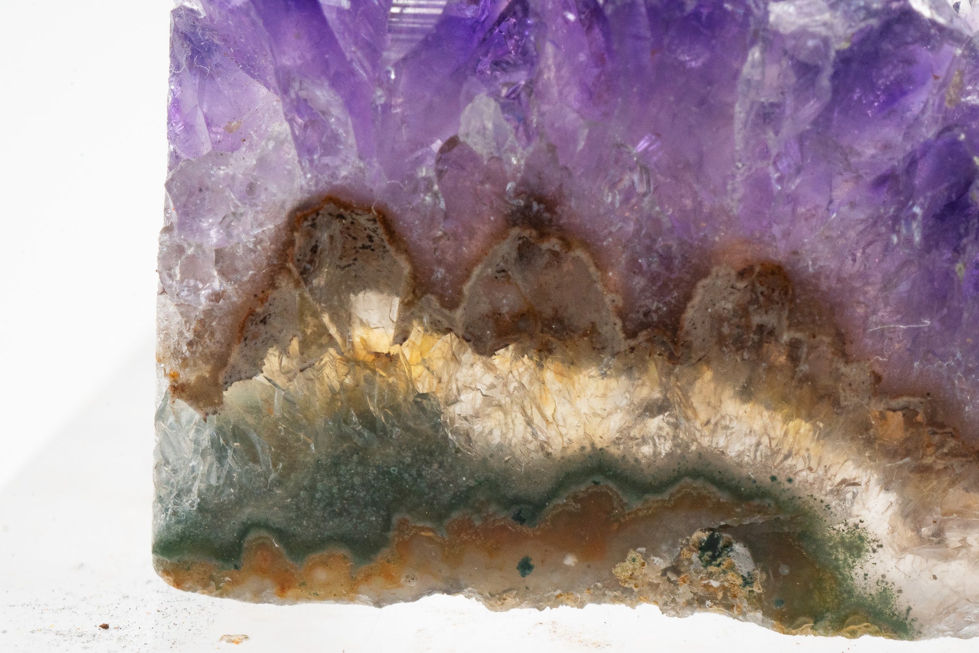 Amethyst Geode Slice - Uruguay