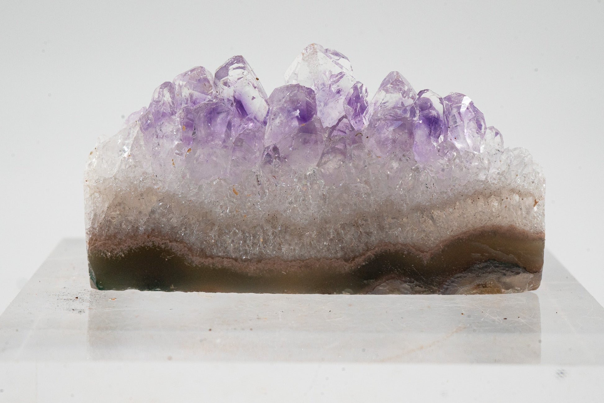 Amethyst Geode Slice - Uruguay