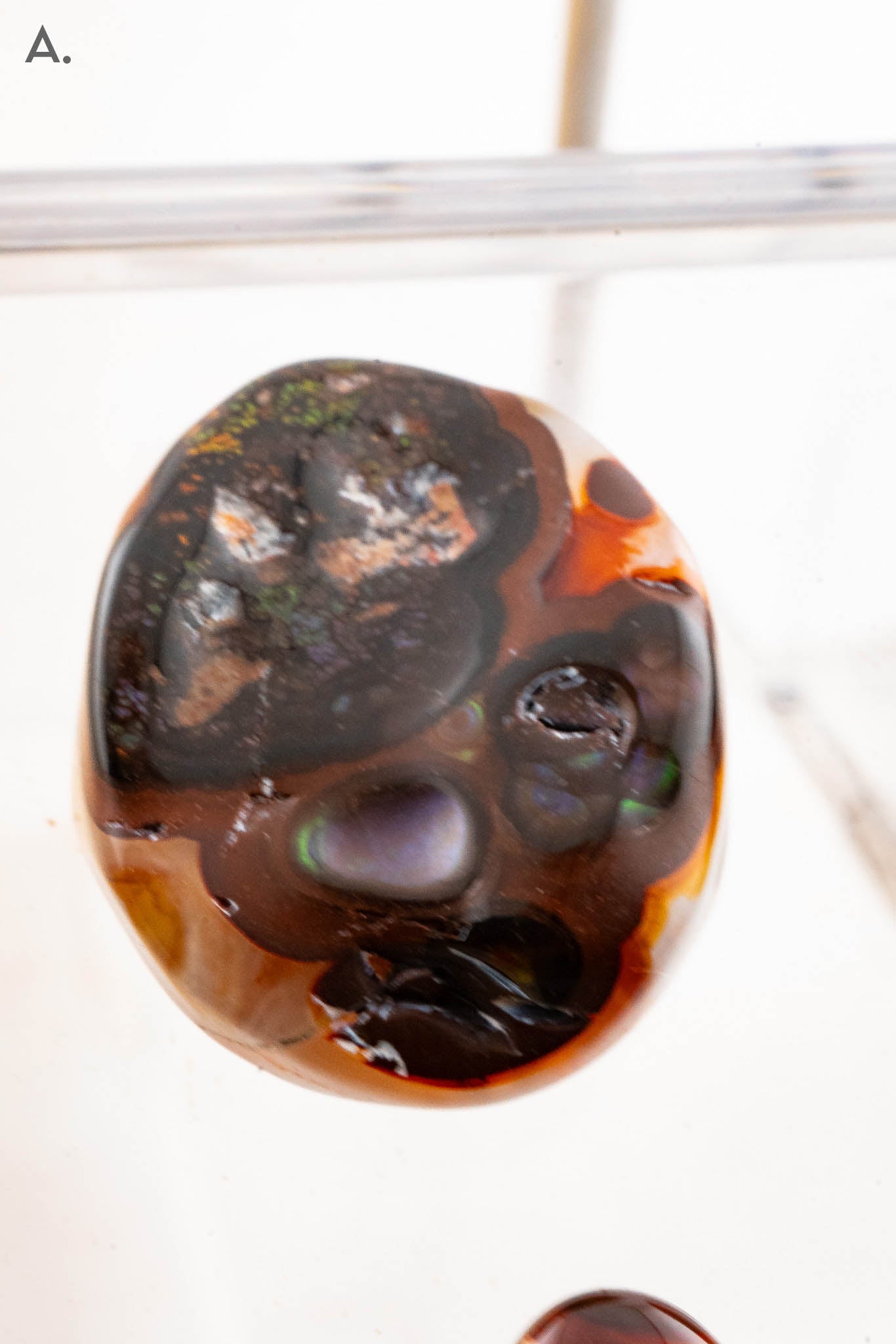 Mexican Fire Agate - Calvillo, Aguascalientes, Mexico
