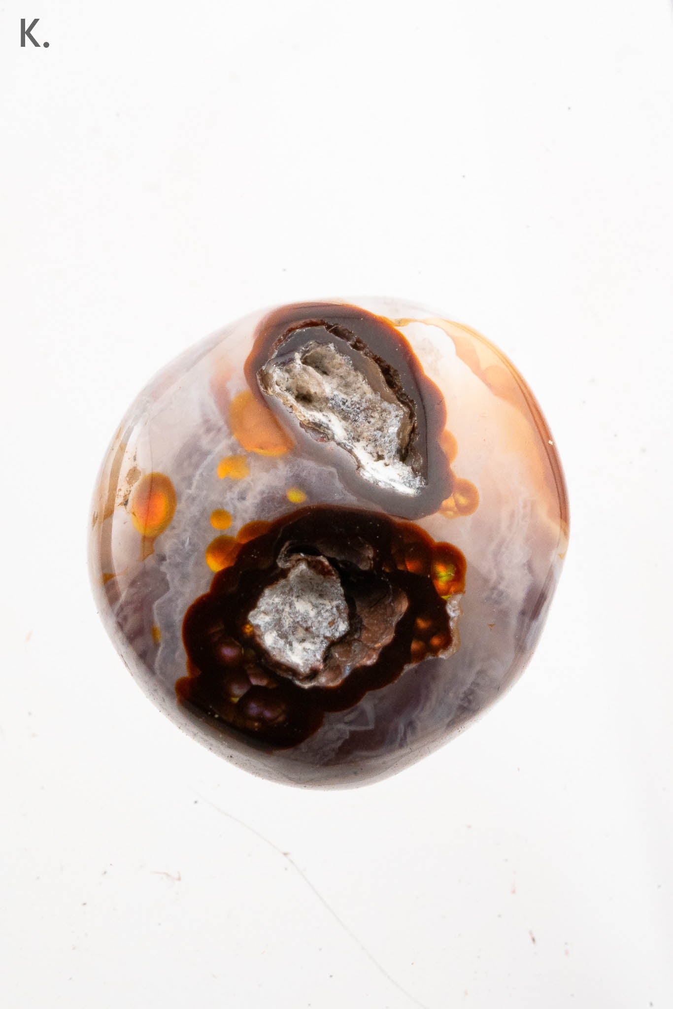 Mexican Fire Agate - Calvillo, Aguascalientes, Mexico