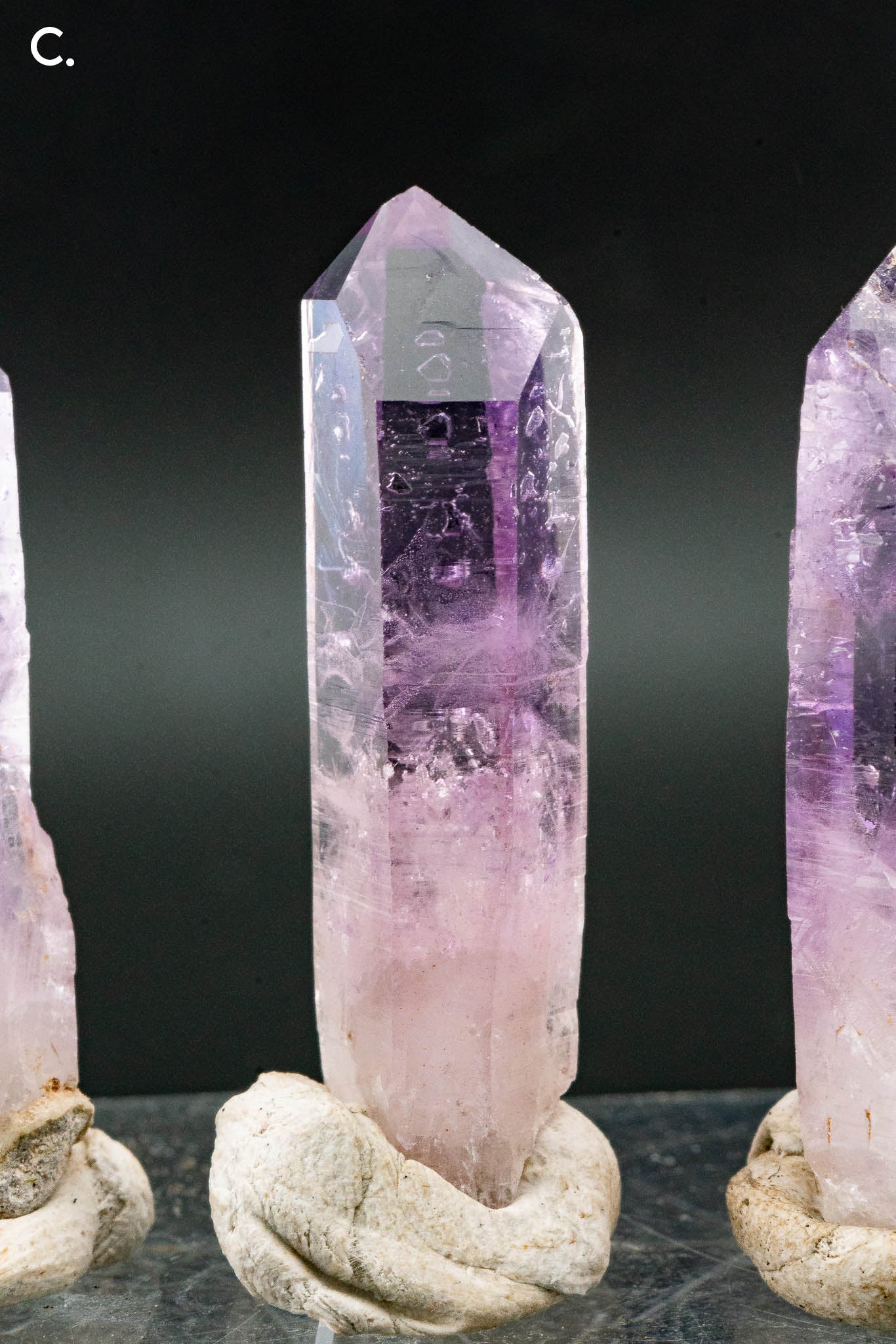 Quartz var. Amethyst Point  - Veracruz, Mexico