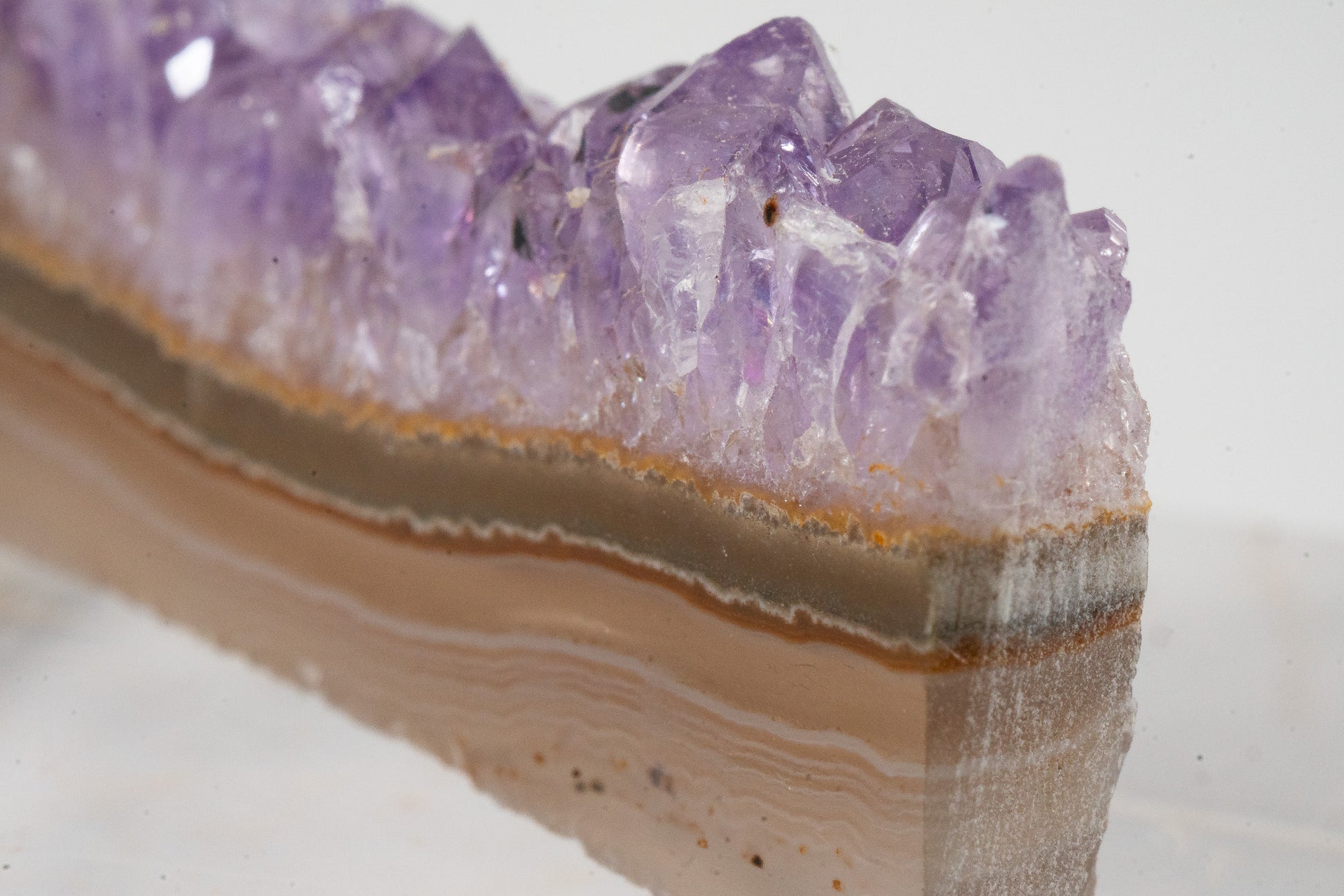 Amethyst Geode Slice - Uruguay