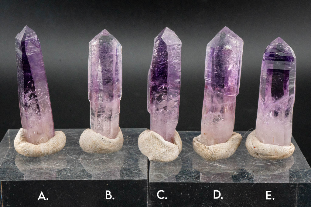 Quartz var. Amethyst Point - Veracruz, Mexico