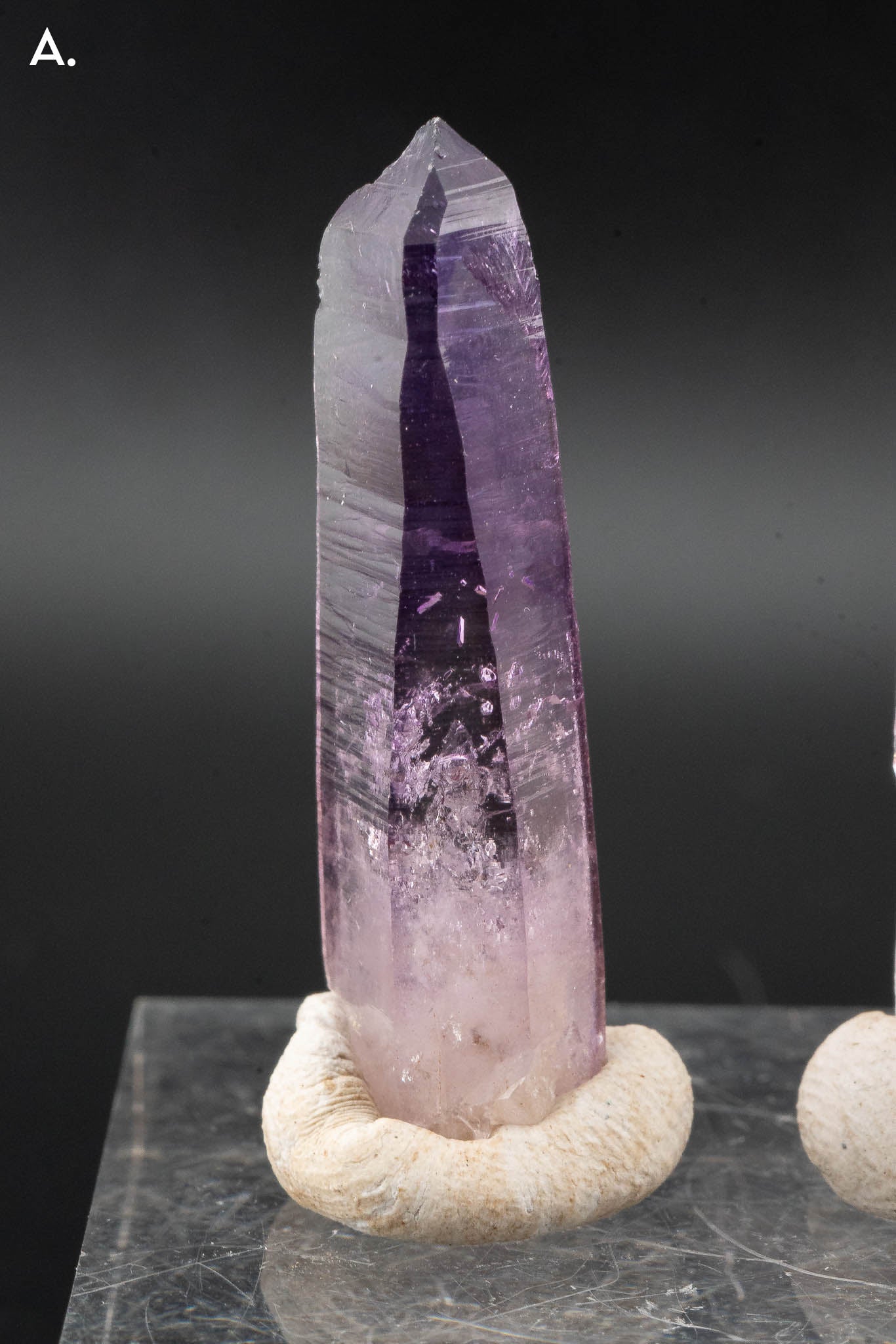 Quartz var. Amethyst Point - Veracruz, Mexico