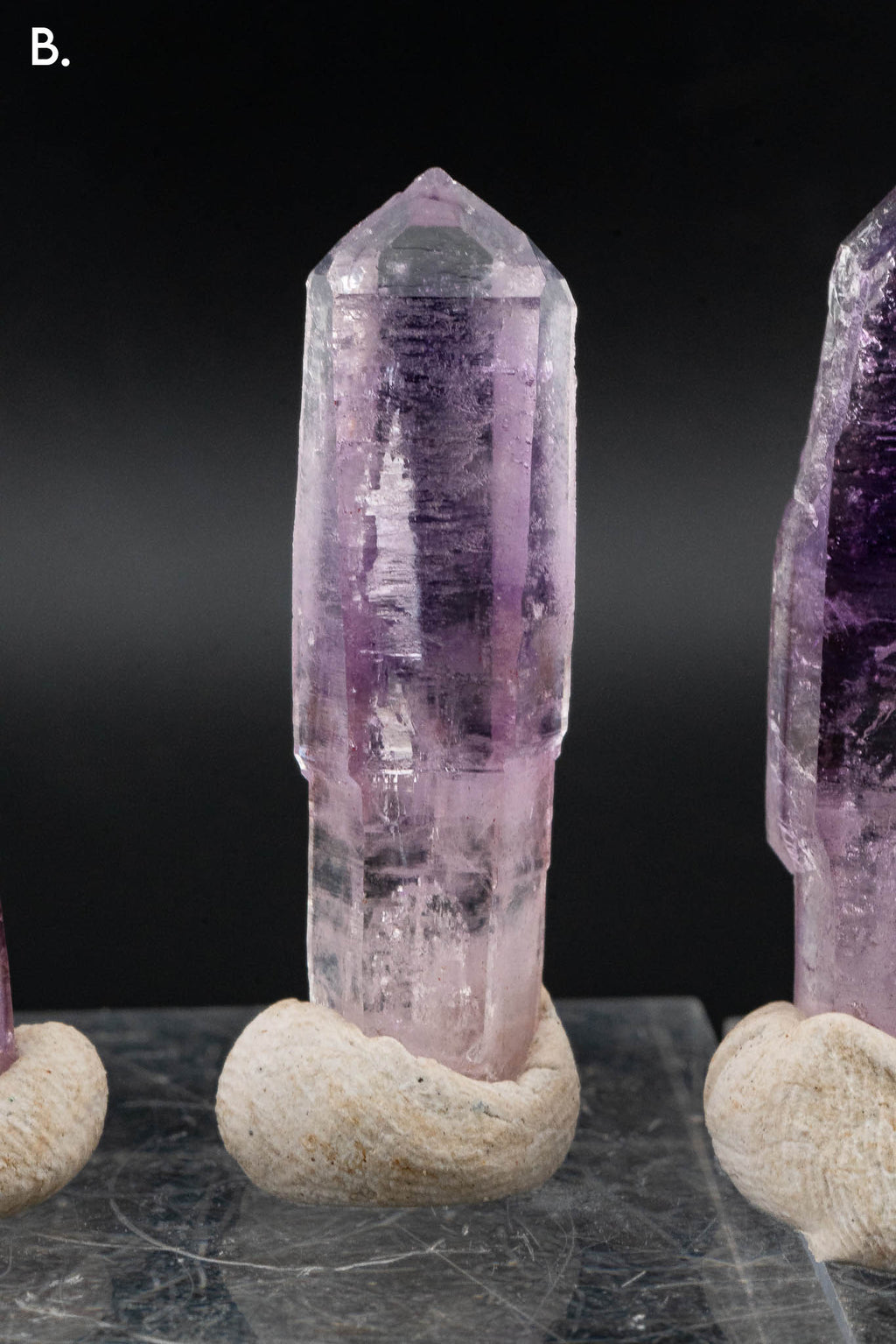 Quartz var. Amethyst Point - Veracruz, Mexico