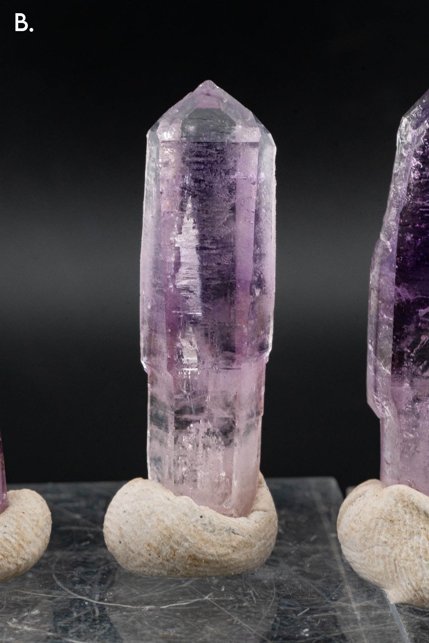 Quartz var. Amethyst Point - Veracruz, Mexico