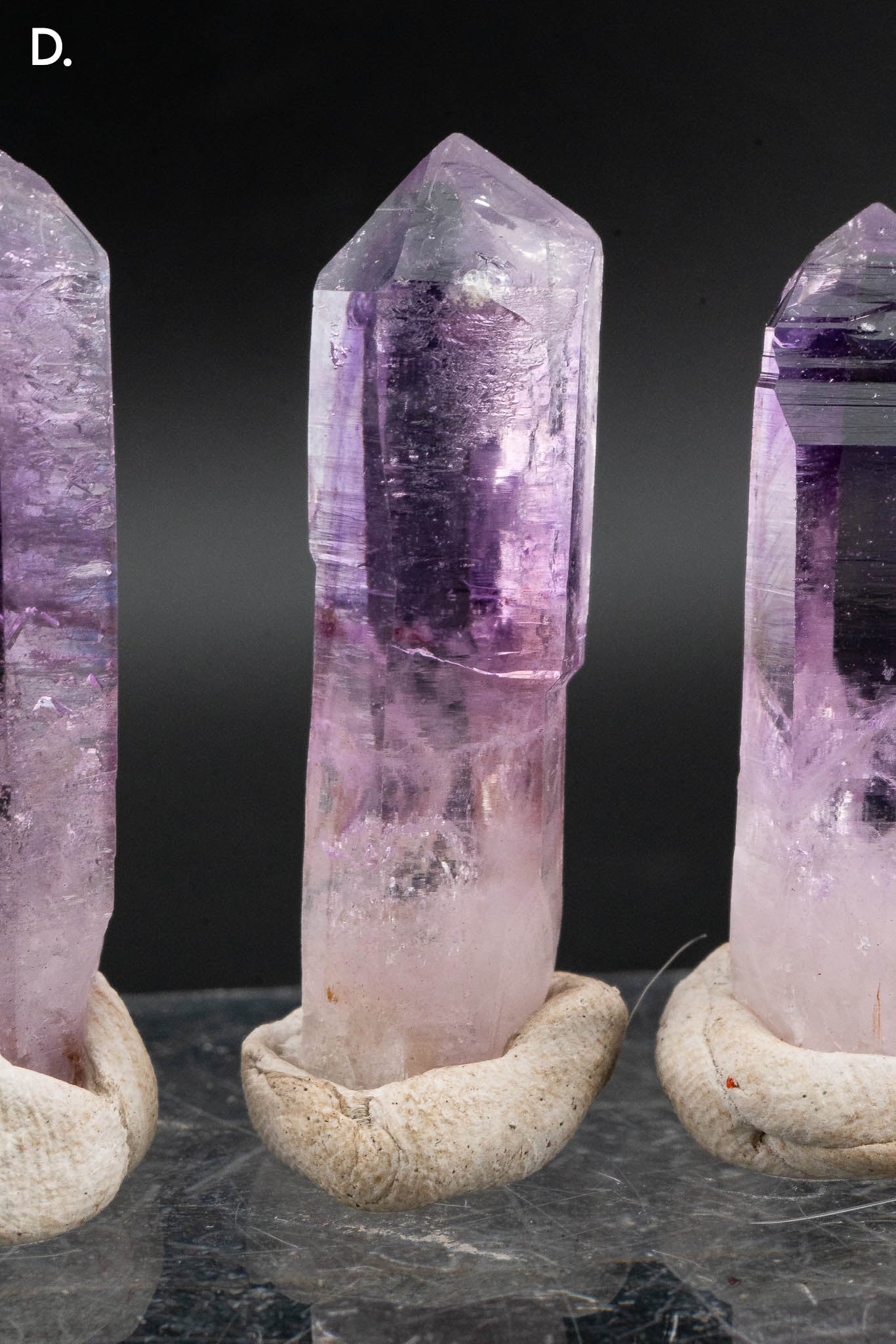 Quartz var. Amethyst Point - Veracruz, Mexico
