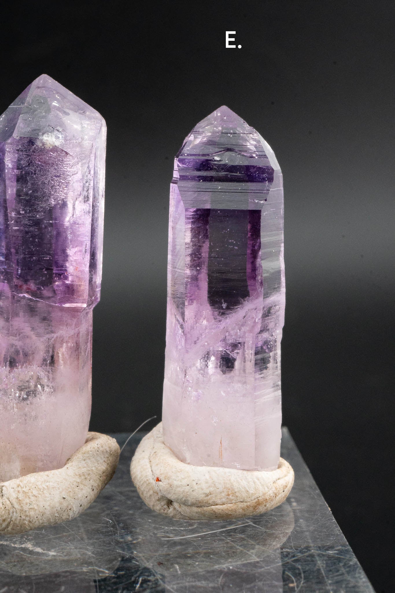 Quartz var. Amethyst Point - Veracruz, Mexico