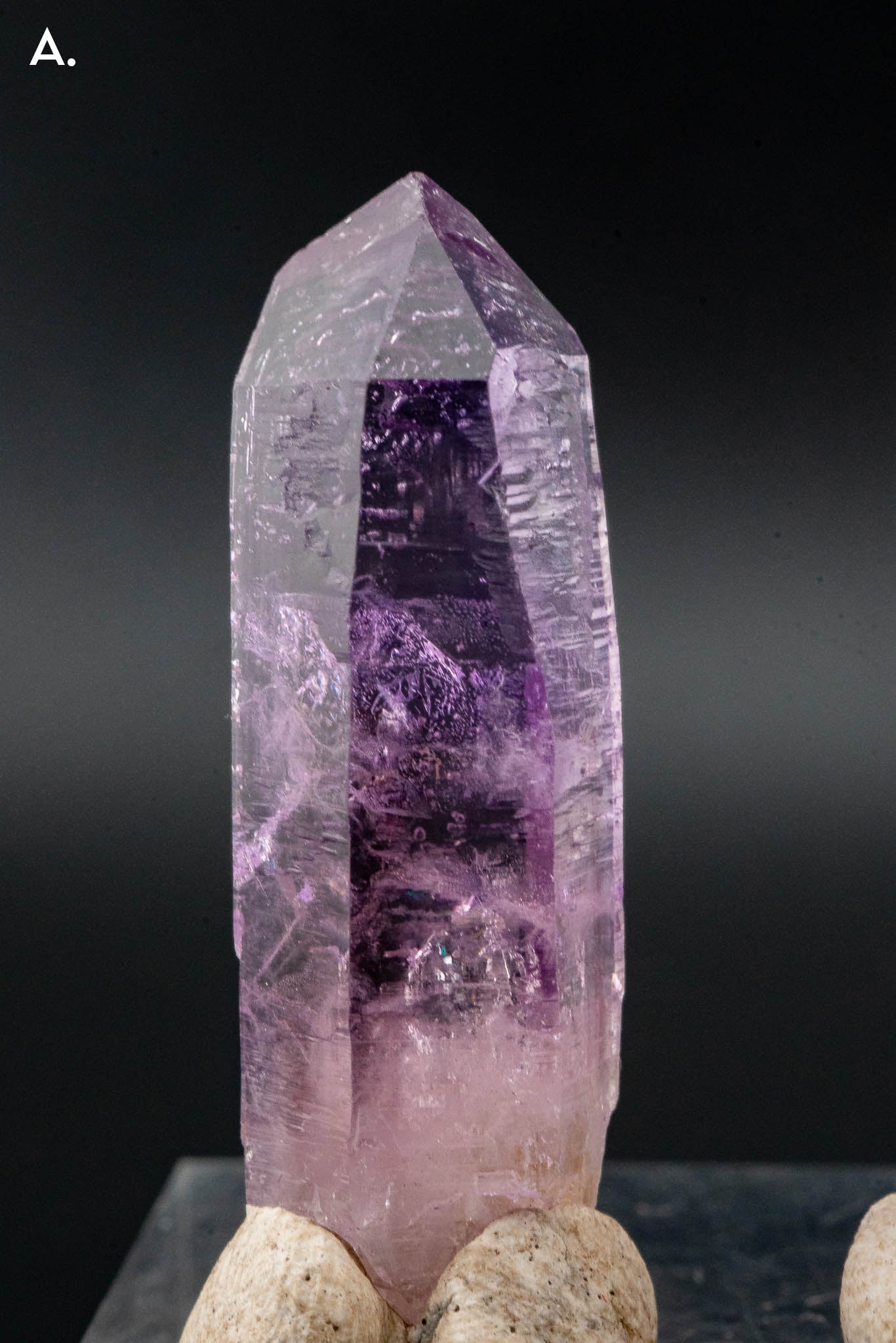 Quartz var. Amethyst Point - Veracruz, Mexico