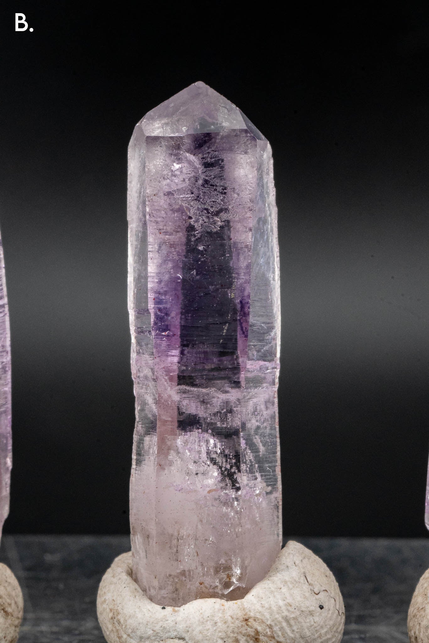 Quartz var. Amethyst Point - Veracruz, Mexico