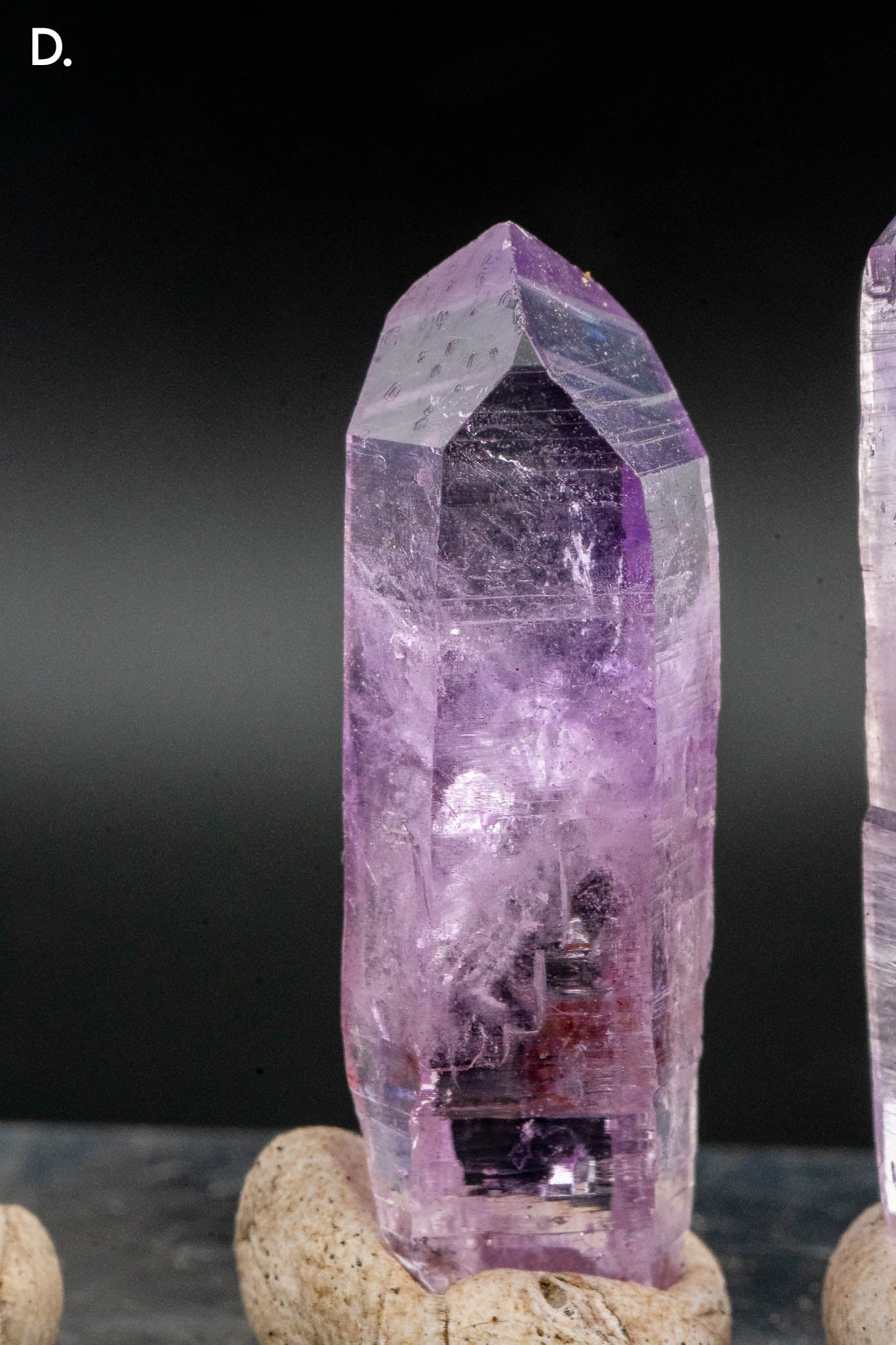Quartz var. Amethyst Point - Veracruz, Mexico