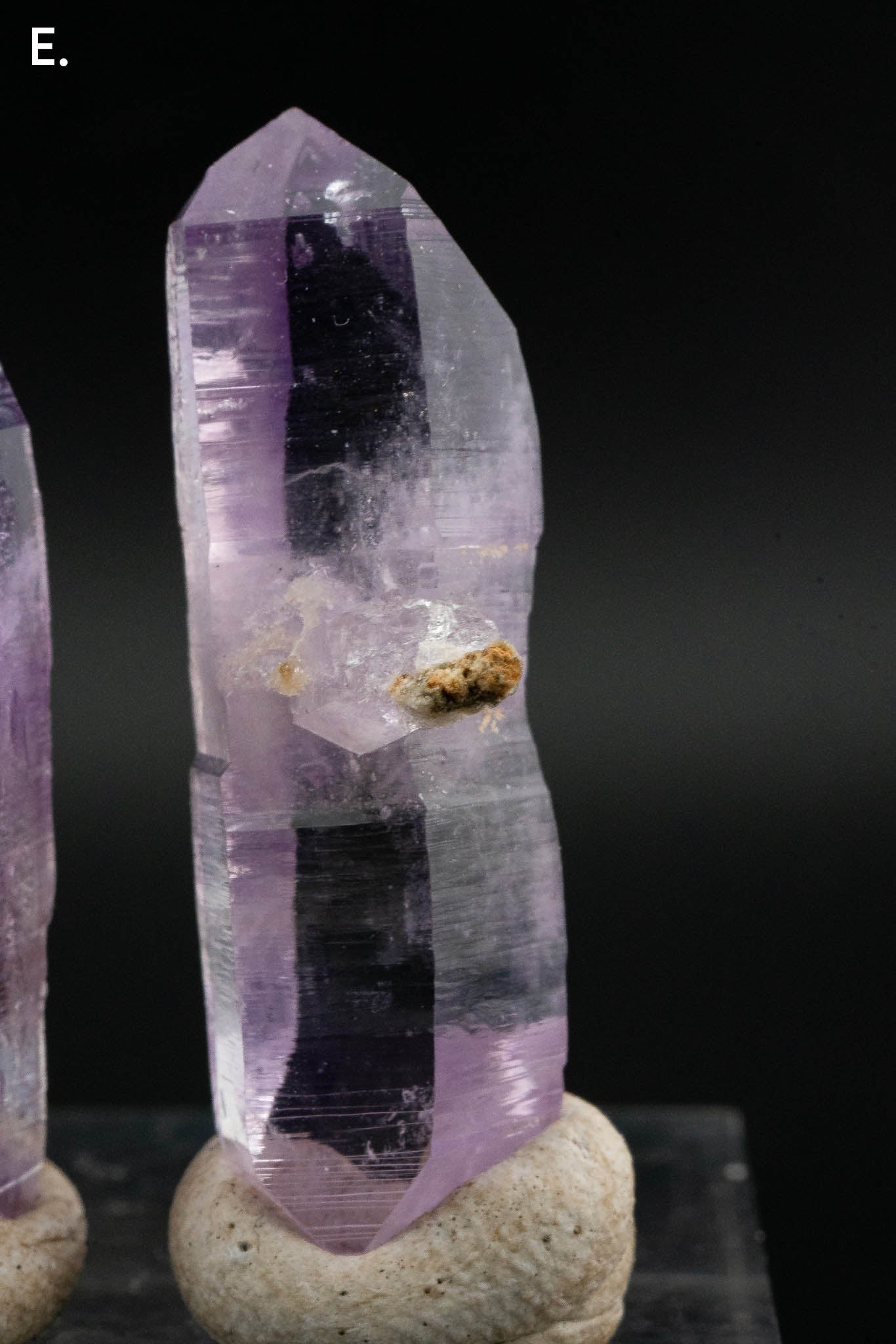 Quartz var. Amethyst Point - Veracruz, Mexico