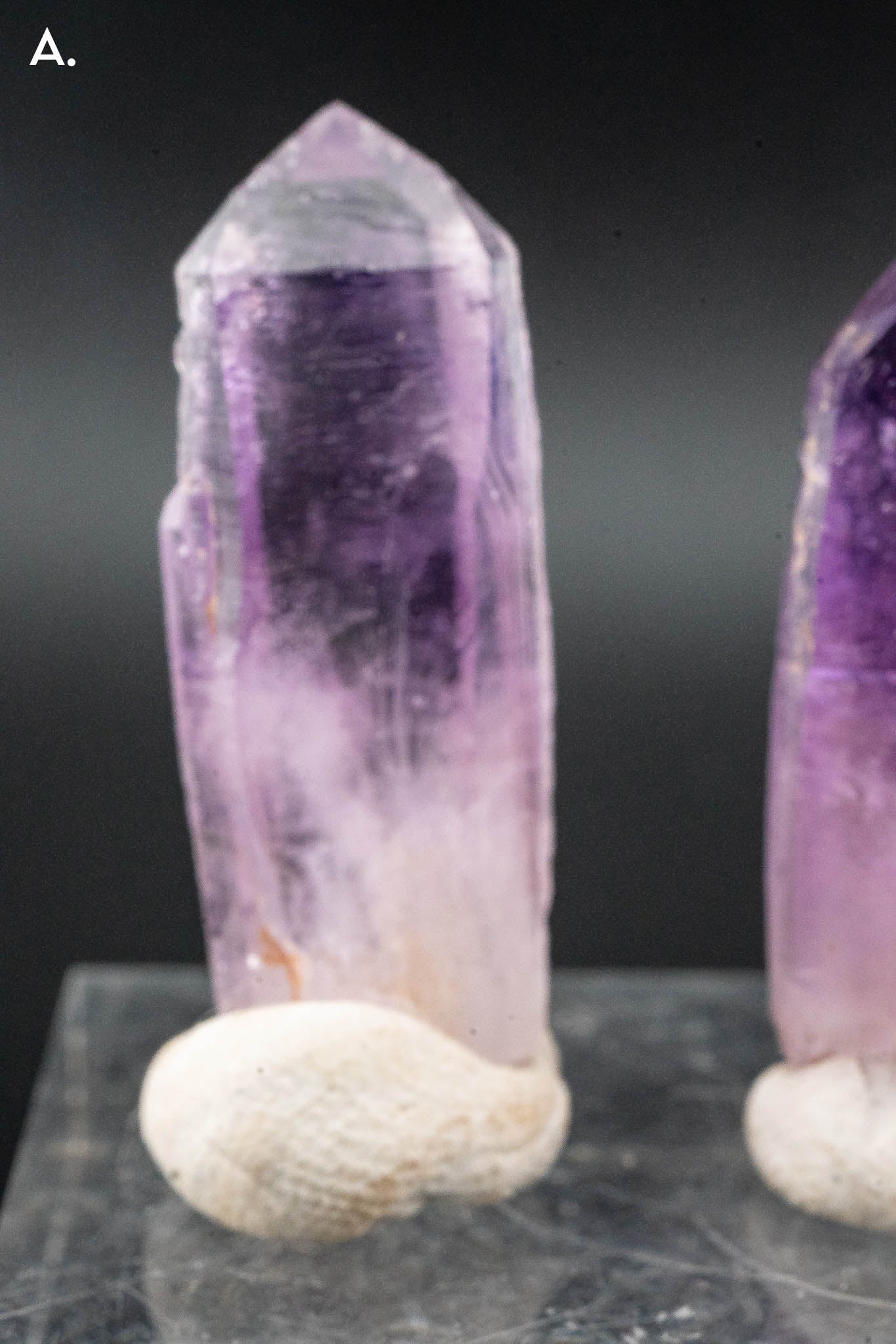 Quartz var. Amethyst Point - Veracruz, Mexico