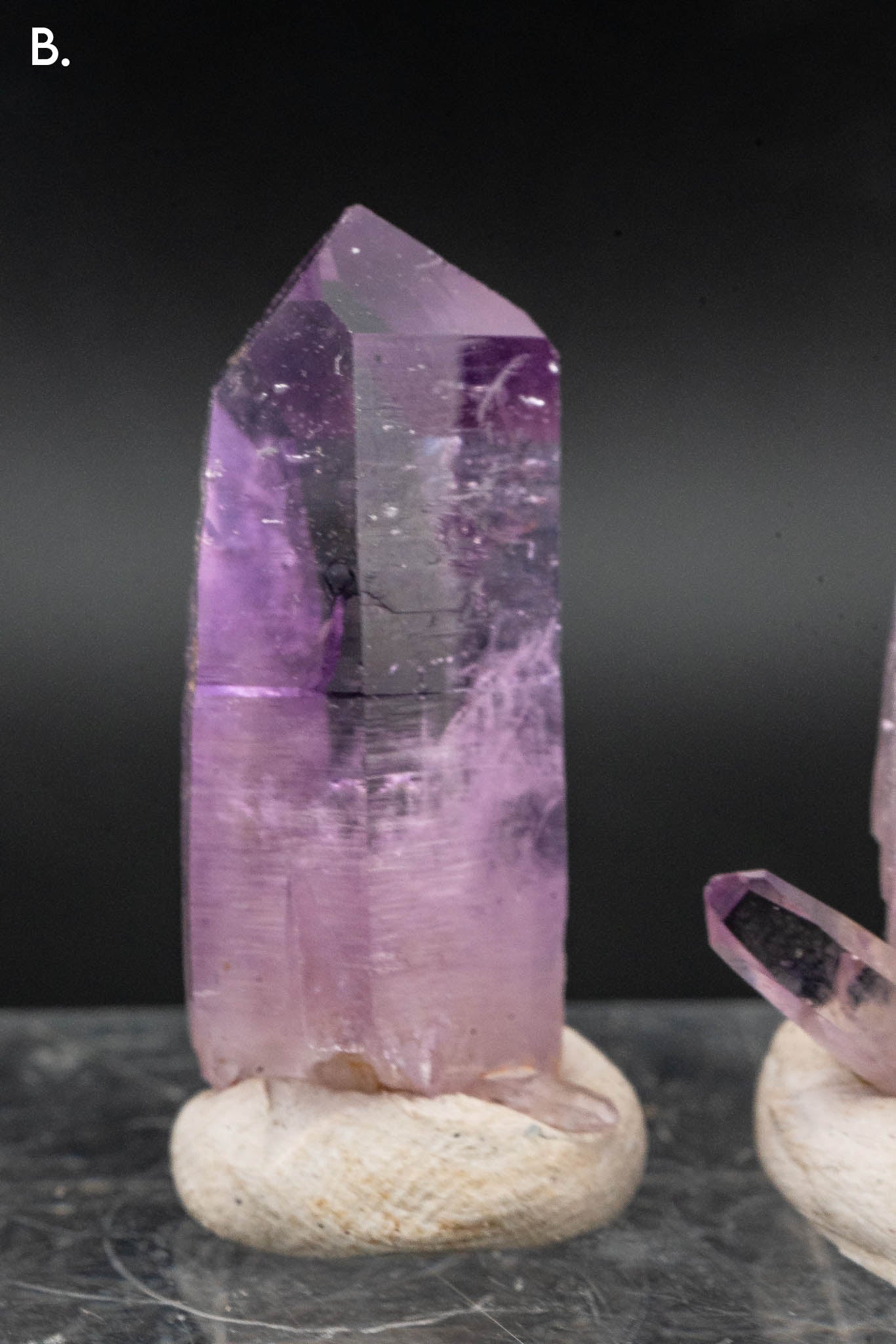 Quartz var. Amethyst Point - Veracruz, Mexico