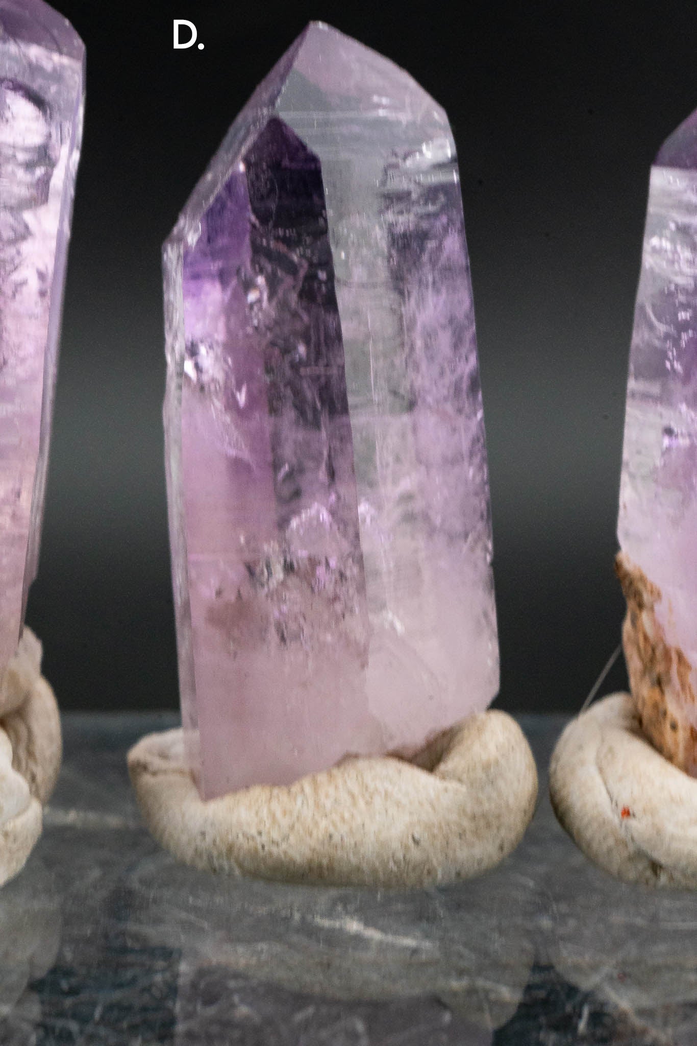Quartz var. Amethyst Point - Veracruz, Mexico