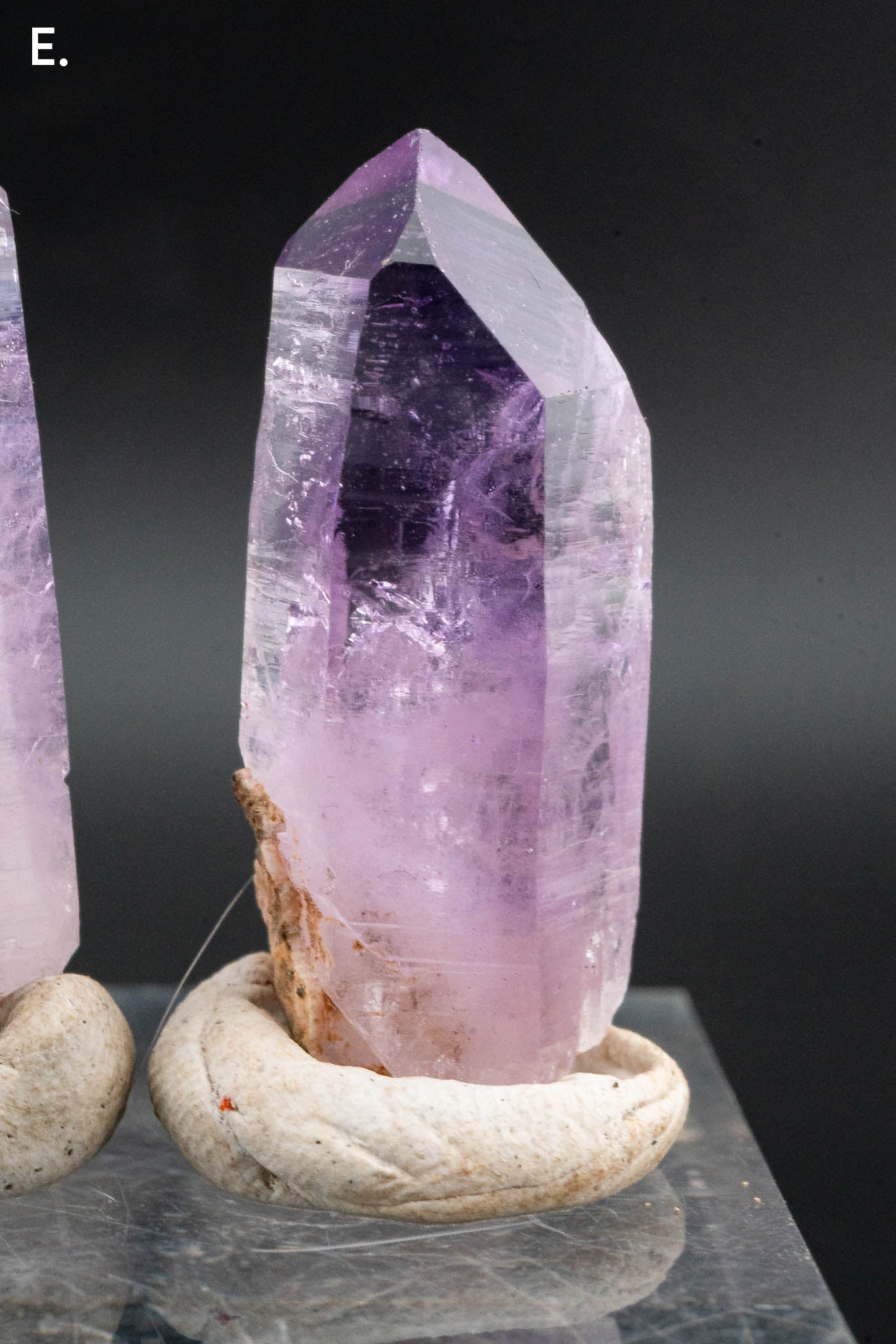 Quartz var. Amethyst Point - Veracruz, Mexico
