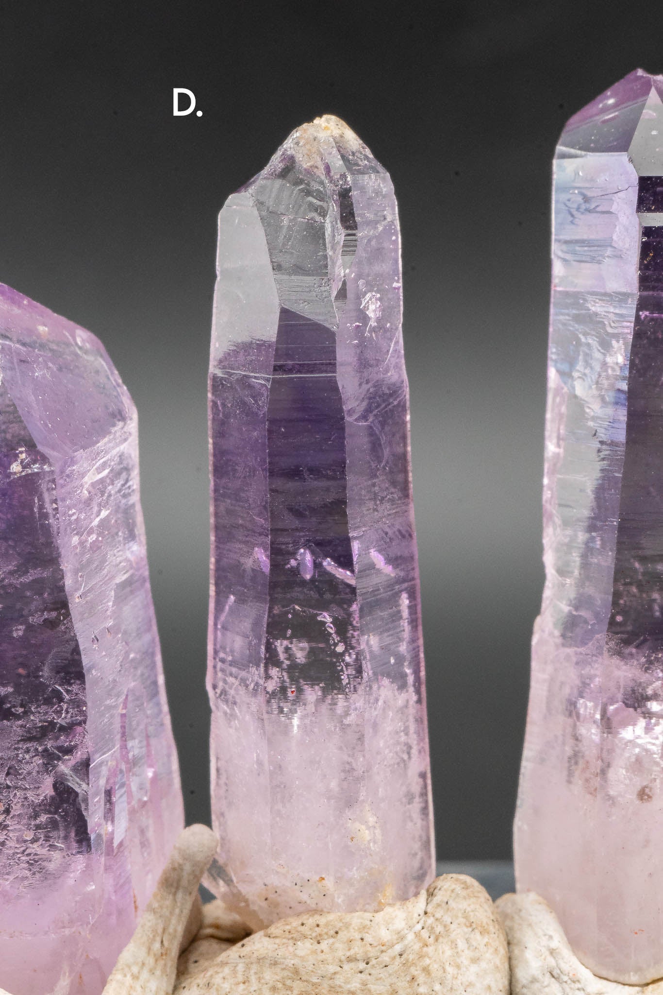 Quartz var. Amethyst Point - Veracruz, Mexico