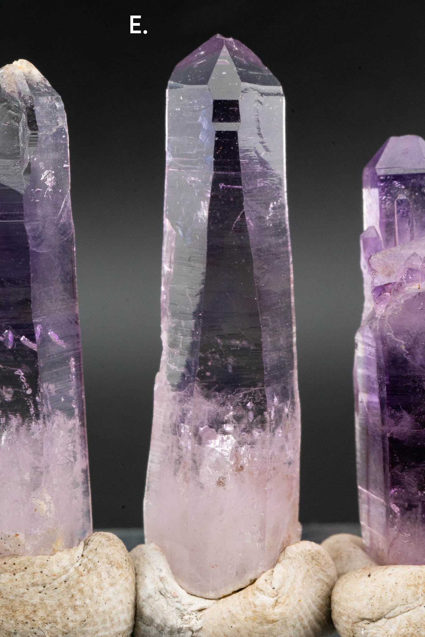 Quartz var. Amethyst Point - Veracruz, Mexico