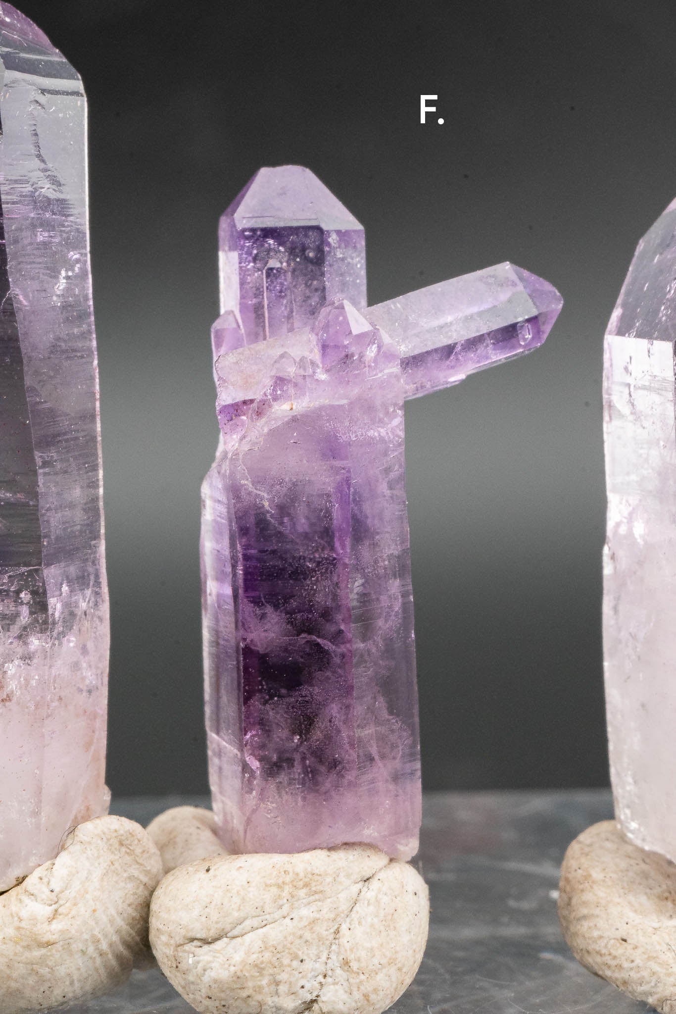 Quartz var. Amethyst Point - Veracruz, Mexico