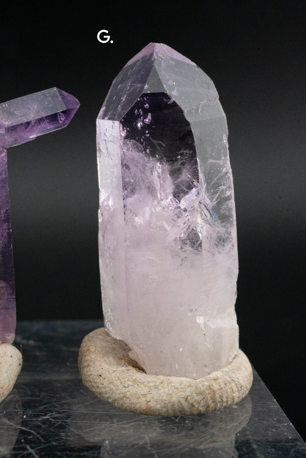 Quartz var. Amethyst Point - Veracruz, Mexico