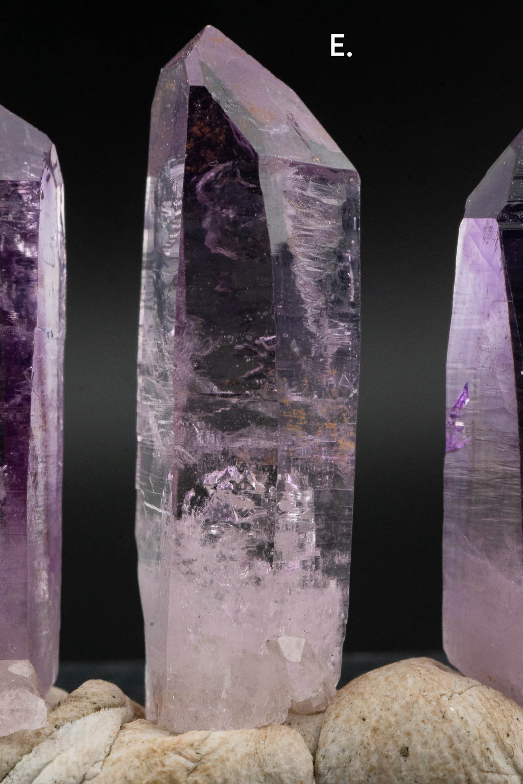 Quartz var. Amethyst Point - Veracruz, Mexico