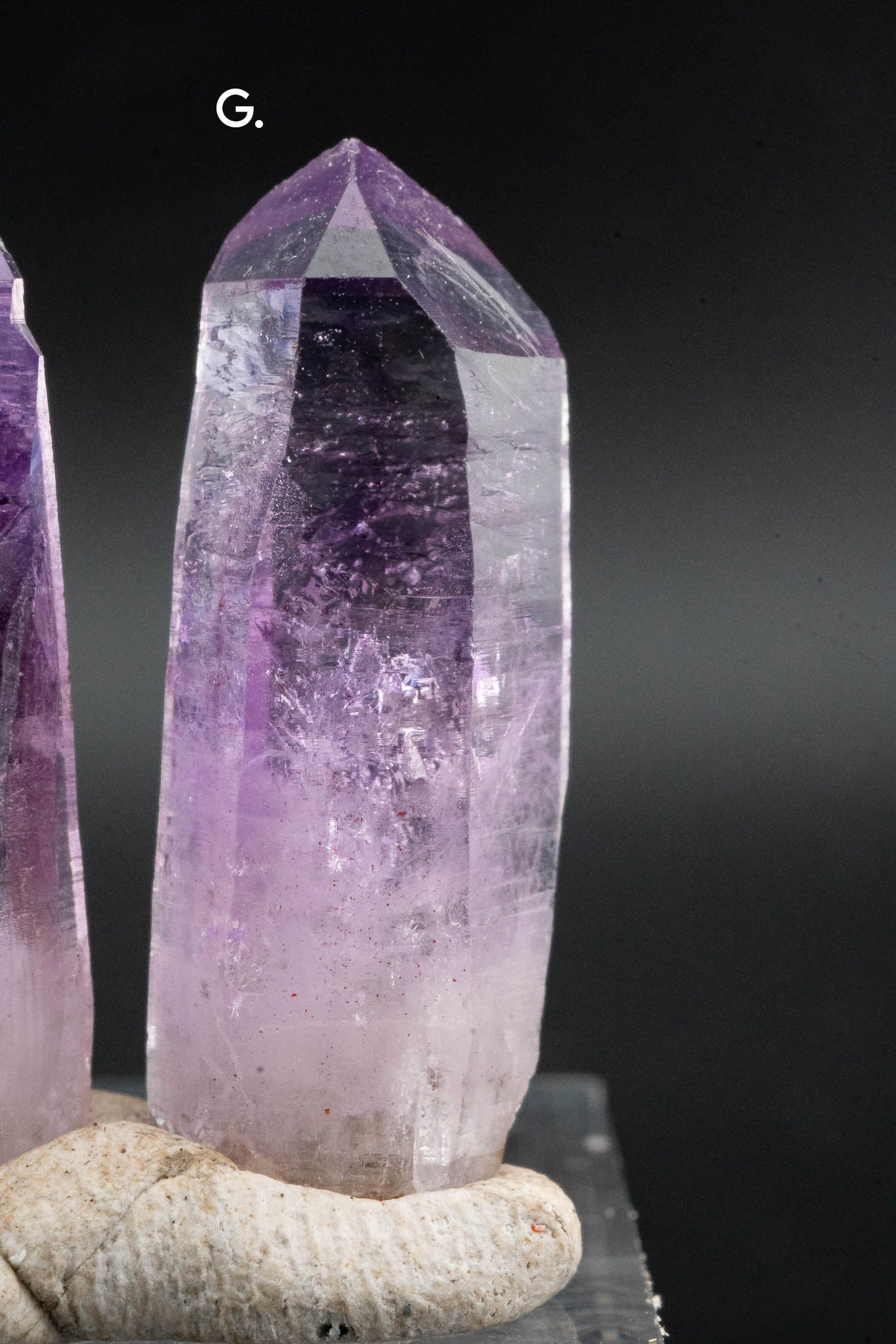 Quartz var. Amethyst Point - Veracruz, Mexico