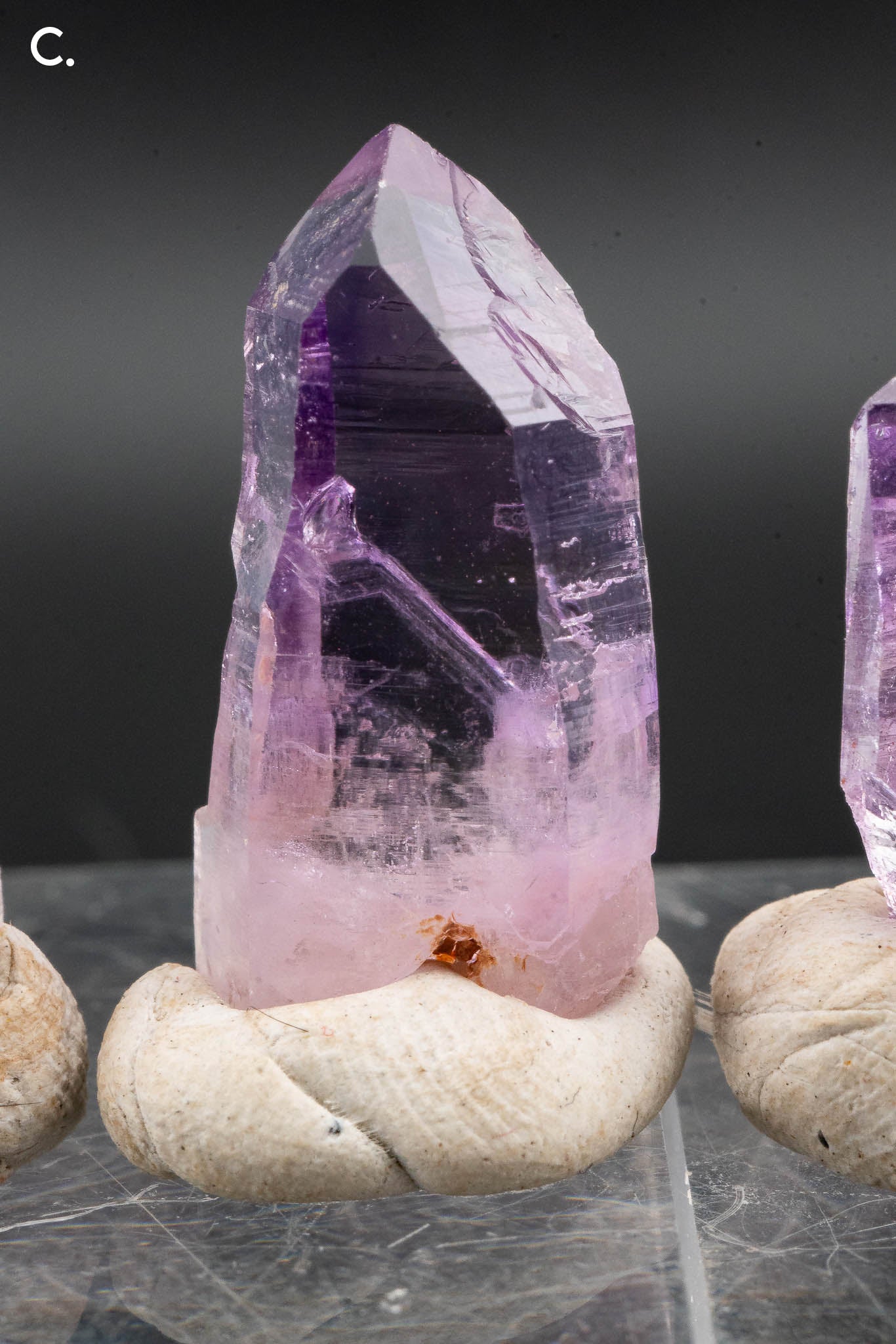 Quartz var. Amethyst Point - Veracruz, Mexico
