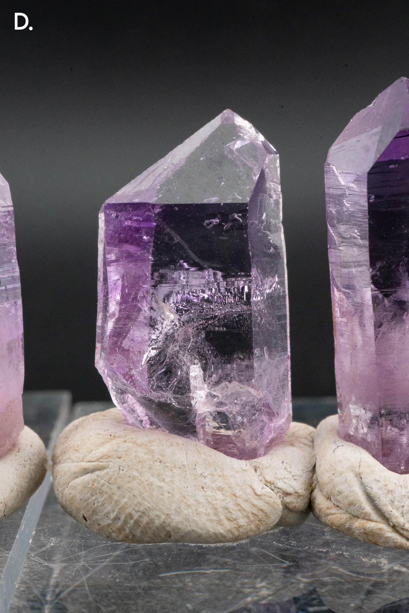 Quartz var. Amethyst Point - Veracruz, Mexico