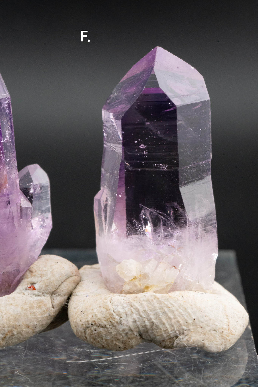 Quartz var. Amethyst Point - Veracruz, Mexico