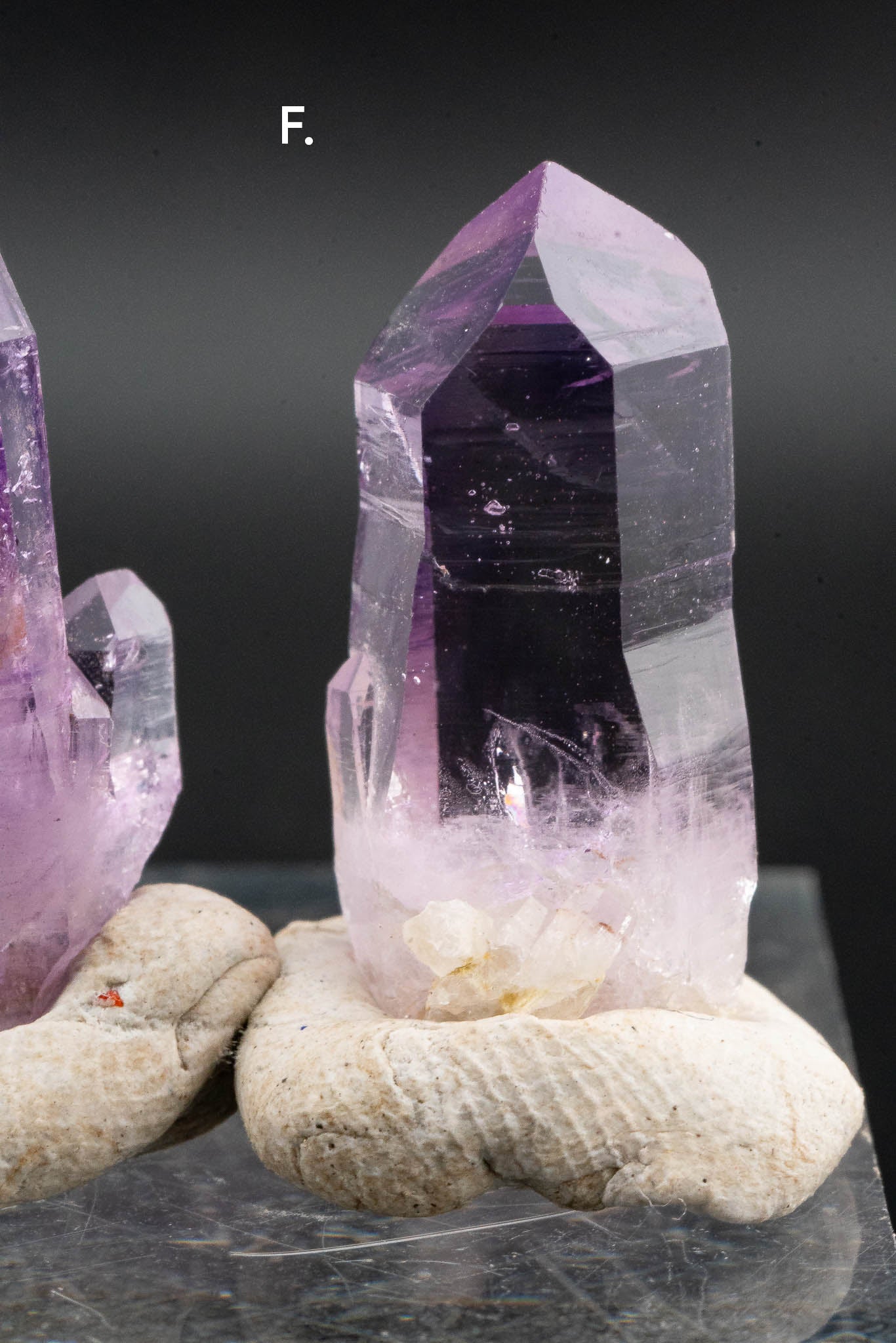 Quartz var. Amethyst Point - Veracruz, Mexico