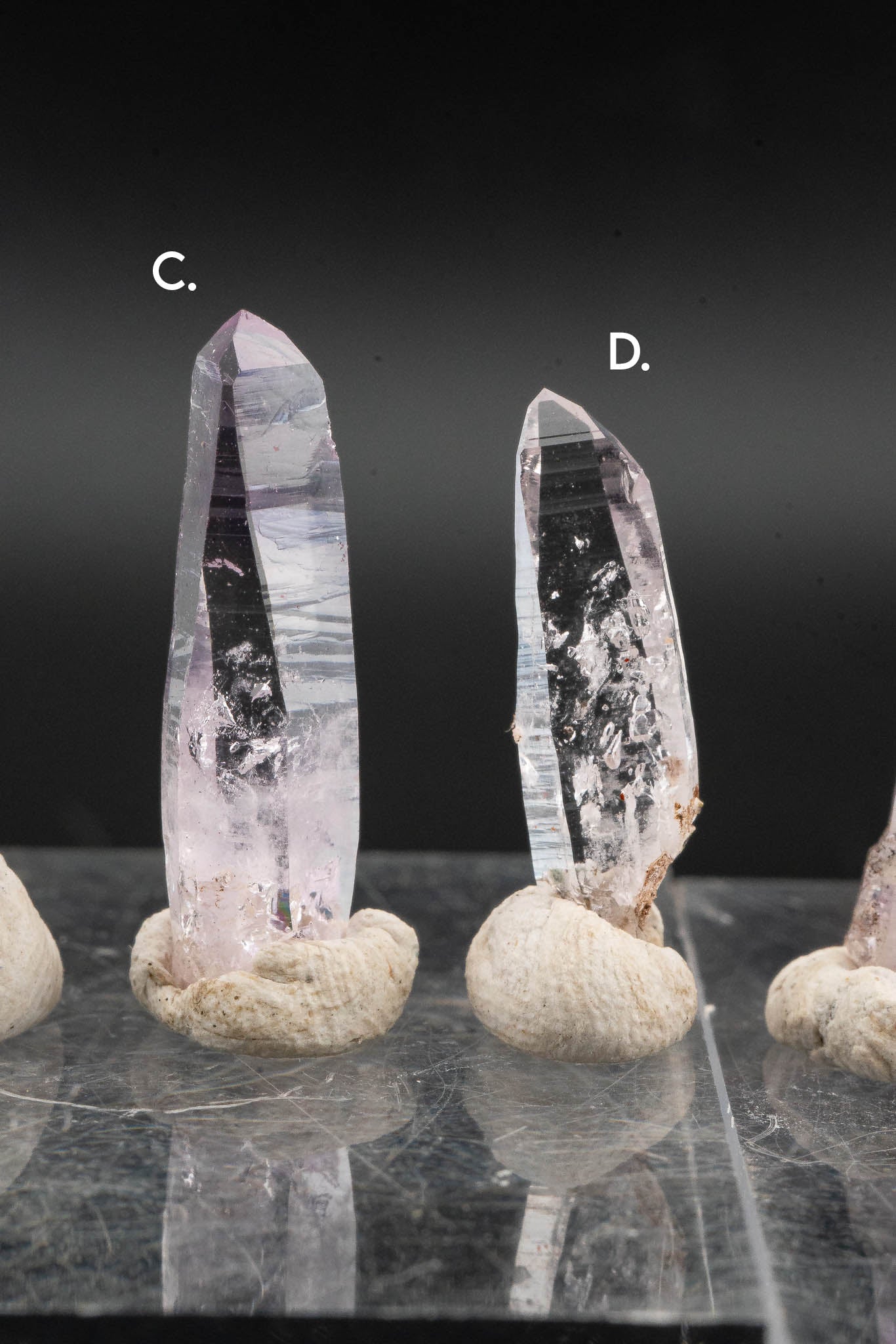 Quartz var. Amethyst Point - Veracruz, Mexico