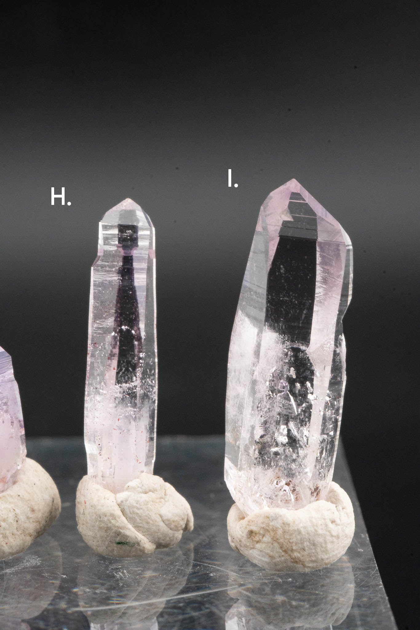 Quartz var. Amethyst Point - Veracruz, Mexico