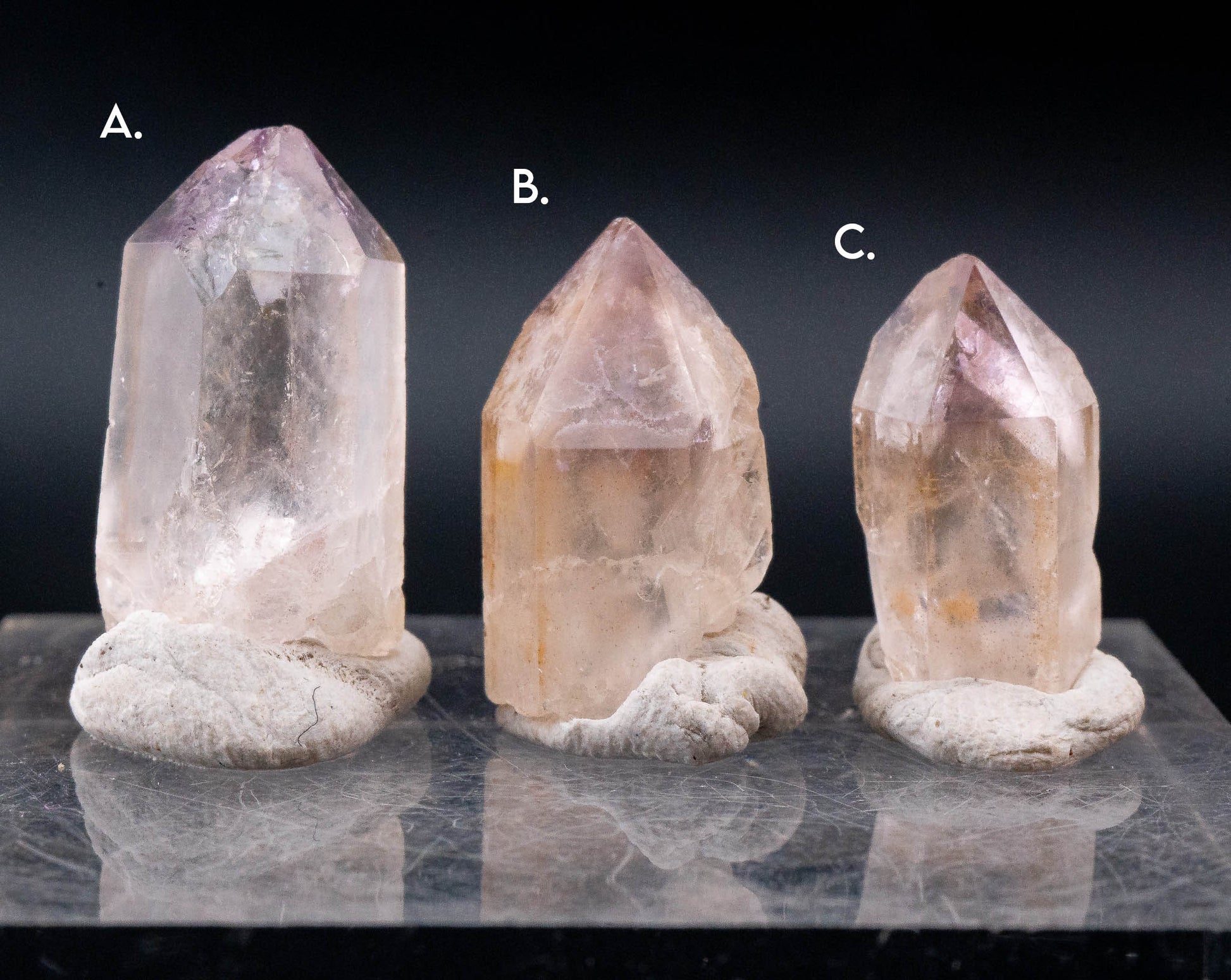 Dream Coat Trapiche Ametrine Point - Minas Gerais, Brazil