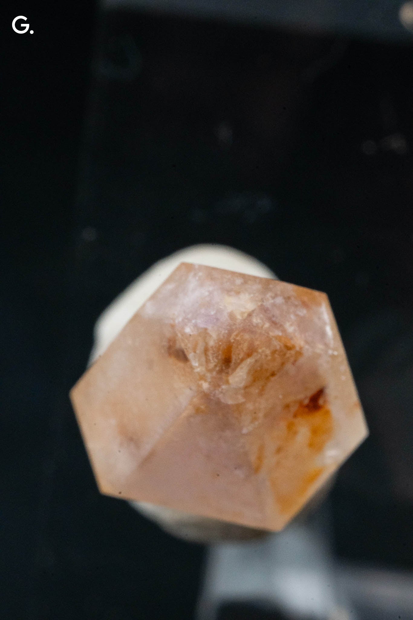 Dream Coat Trapiche Ametrine Point - Minas Gerais, Brazil