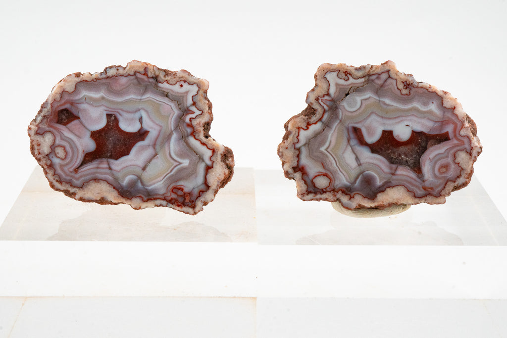 Geode Pair - Zirandaro, Guerrero, Mexico