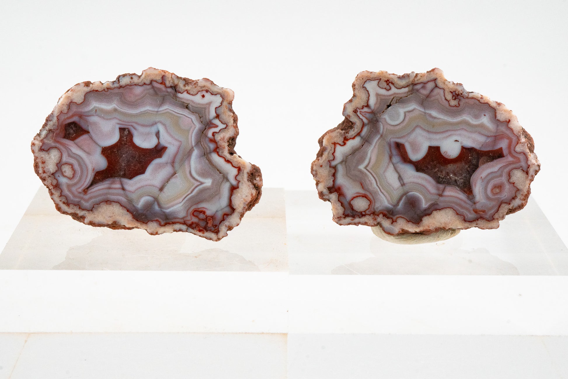 Geode Pair - Zirandaro, Guerrero, Mexico
